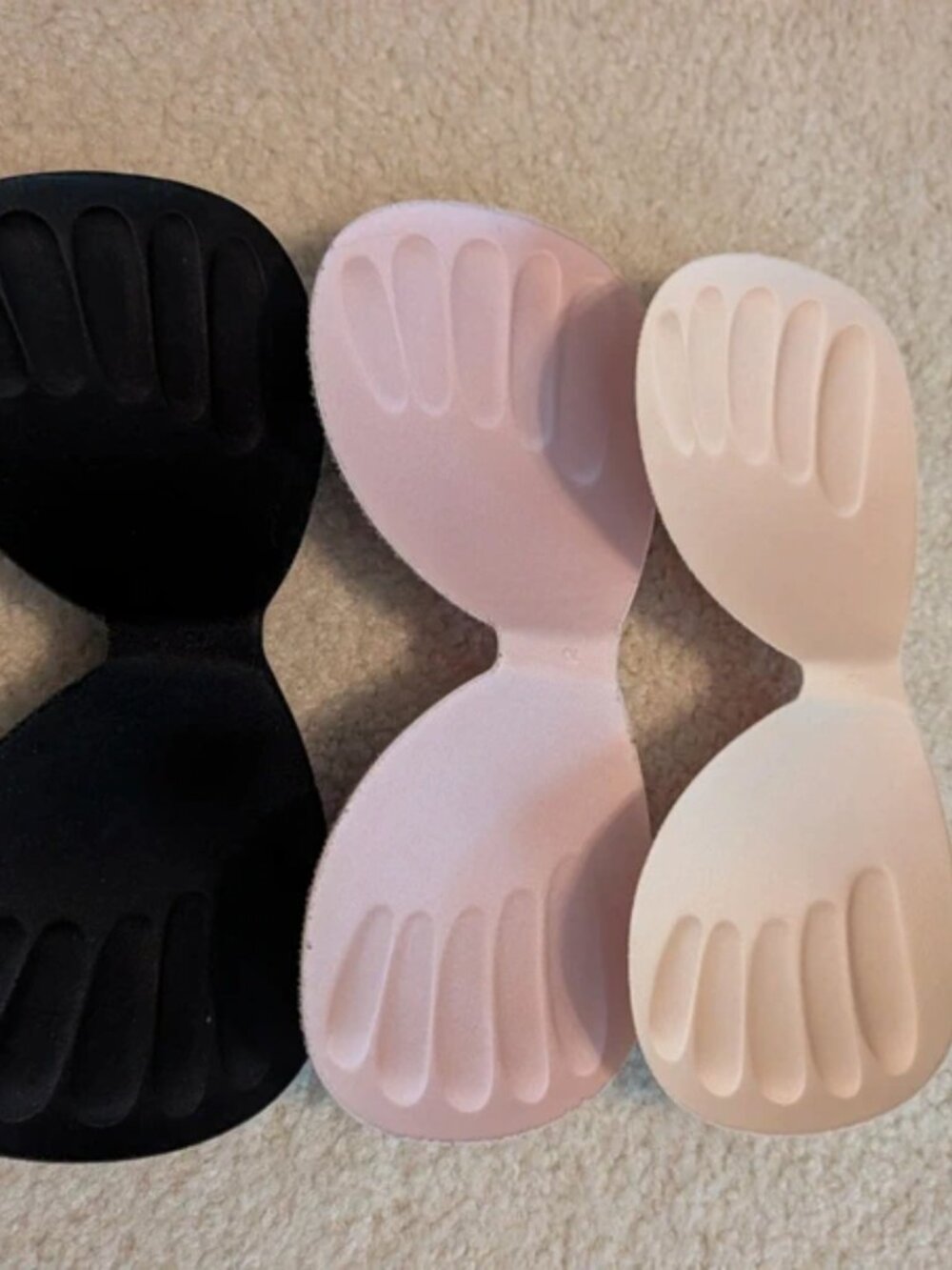 Bra insert pushup pads